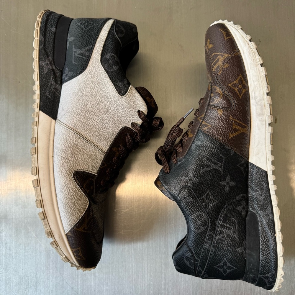 Louis Vuitton Monogram Run Away Sneakers in Tri-Color US 9 - Picture 2 of 7
